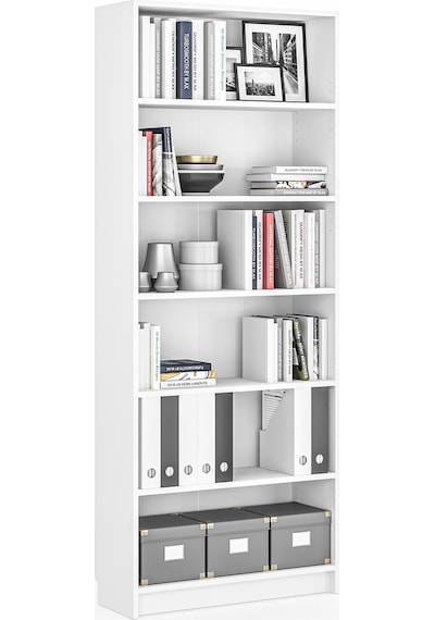 Bili Kitaplık 5 Raflı Geniş Çok Amaçlı Ofis Salon Kitap Dosya Rafı Beyaz Beyaz Bili Kitaplık 5 Raflı Geniş Çok Amaçlı Ofis Salon Kitap Dosya Rafı Beyaz Beyaz