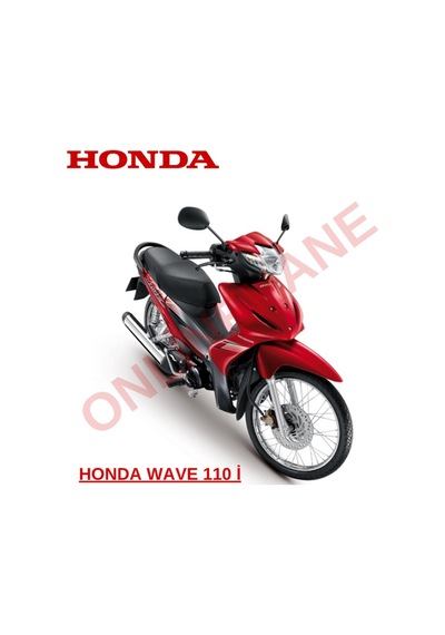 Honda Wave 110 İ Hava Filtresi, Wave110 Hava Filtresi Enjeksiyon