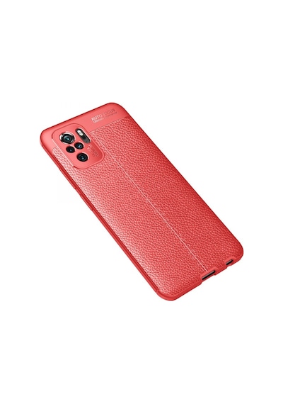 Xiaomi Redmi Note 10 Kılıf Focus Derili Silikon Kılıf