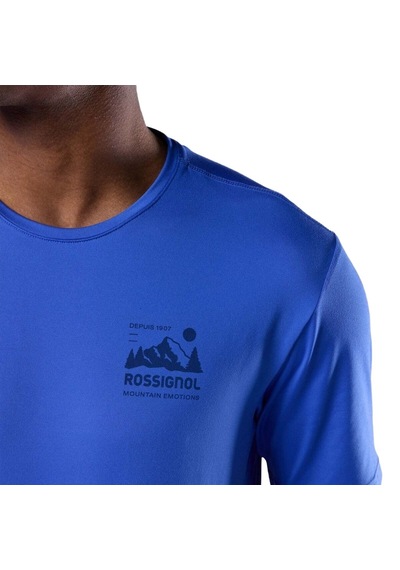 Rossıgnol Rossignol Graphic Active Erkek Mavi Koşu Tişört 7403