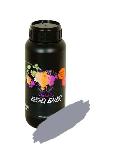 Ebru Ener Vernikli Genel Yüzey Boyası Kurşun Gri 500 Gr.