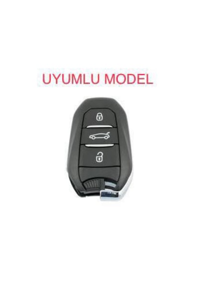 Toyota Proace City Uyumlu Karbon Anahtar Kılıfı