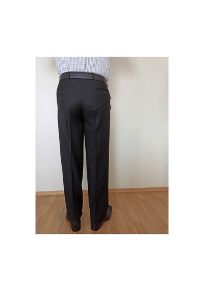 Baw Company Klasik Kesim Siyah Kumaş Pantolon