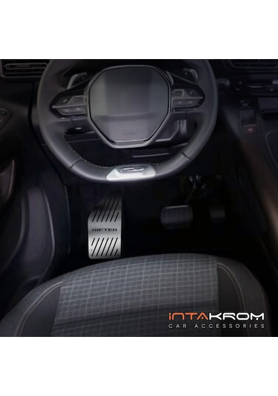 intakrom Peugeot Rifter Krom Ayak Dinlendirme Pedalı 2018 - 2022