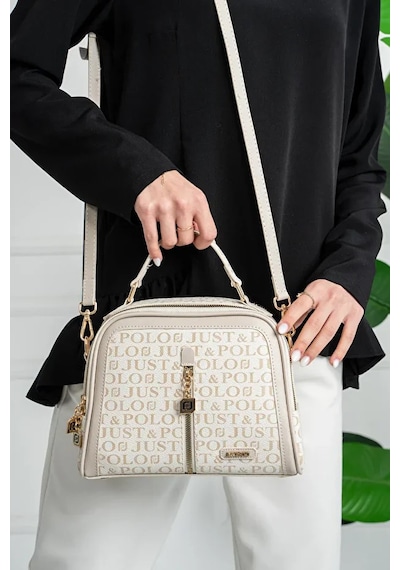 Kadın Çok Bölmeli Ayarlanabilir Askılı Lüks El Ve Omuz Çantası Shoulder Bag Taş