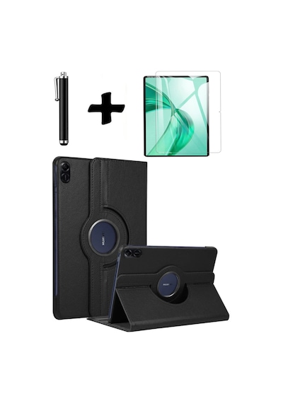 Honor Pad X8b 11 İnç 2026 360 Dönebilen Standlı Tablet Kılıfı Ekran Koruyucu Ve Kalem Seti Kapaklı Kılıf