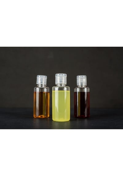 100 Adet 50 Ml Boş Şişe Şeffaf Kapak Kolonya Sıvı Dezenfektan Lik