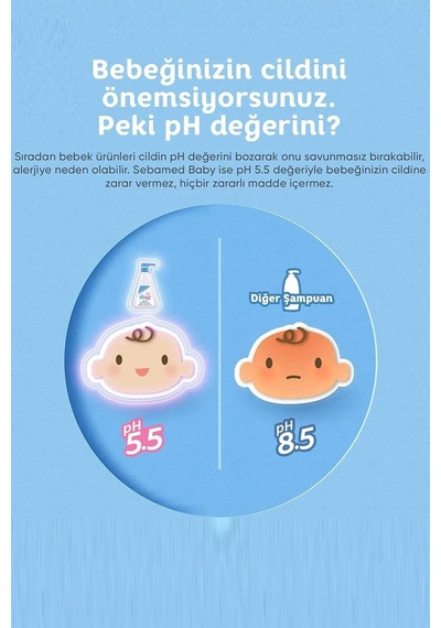 Sebamed Baby Şampuan 250 Ml + Baby Çok Yönlü Koruyucu Güneş Spreyi Spf50 200 Ml
