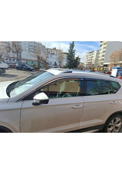 Niken Seat Ateca Cam Rüzgarlığı Kromlu 2018+ Niken