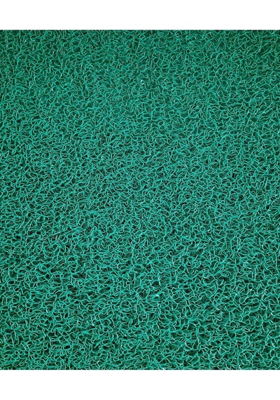 Karmat Kıvırcık Paspas, Karmaşık Paspas, Pvc Paspas, 100cm. 100cm. Yeşil-100 X 100 Diğer