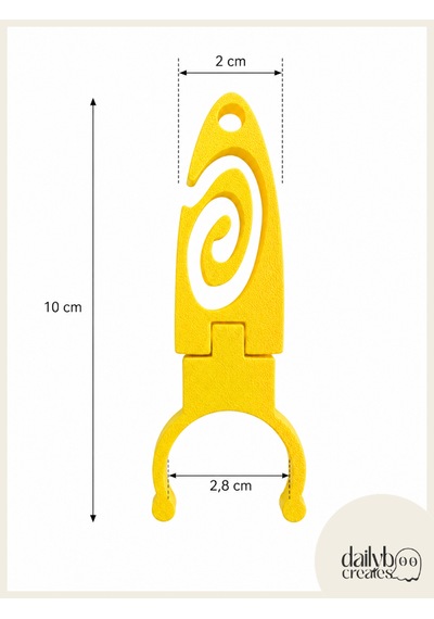Sup/kano Sarı Kürek Sabitleme Aparatı 2'li Set -paddle Board Kürek Tutucu Klips-kayma Önleyici Kürek Aksesuarı