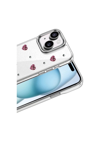 Apple Uyumlu Apple Uyumlu iPhone 14 Fiyonk Desenli Kapak - Desen 3 Standart