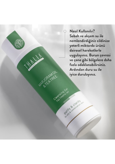 Thalia Akne Gidermeye & Gözenek Sıkılaştırmaya Yardımcı Yüz Yıkama Jeli 200 ML