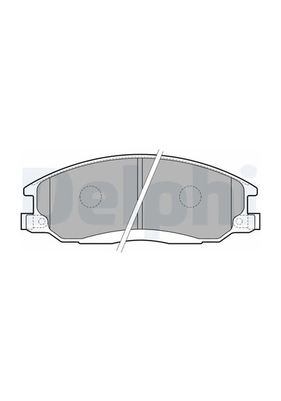 Hyundai Santa Fe 2 On Fren Balatasi 2.2 Crdi 2006-2009 Delphı Lp1743