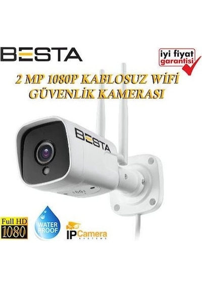 2 Mp 1080P Dış Mekan Wifi Kablosuz Kamera 2 Mp 1080P Dış Mekan Wifi Kablosuz Kamera