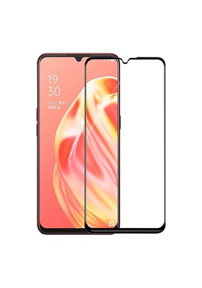 For Oppo Reno3 Ekran Koruyucu 3 Adet Tam Ekran Seramik Nano