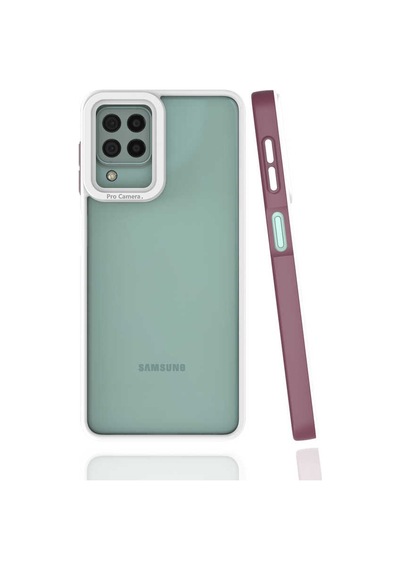 Zore Galaxy M32 Kılıf Nvth Mima Kapak - Koyu Yeşil