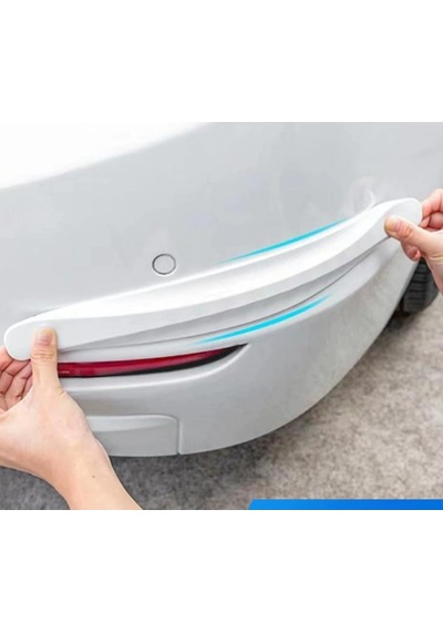 Araba Tampon Koruma Şeriti 2 Adet Siyah