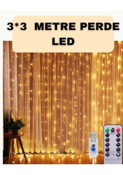 İç Ve Dış Mekan Perde Led - Bahçe, Balkon Ve Veranda İçin Çok Renkli 29569750