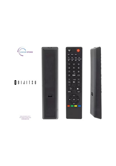 Dijitsu İle Uyumlu 58ds9800 4k Smart Led Tv Kumandası