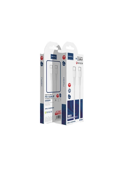 Hepu Type-c To Type-c Hp-420 Mıld Usb Kablo Hızlı Şarj Ve Veri Senkronizasyonu 1 Metre 1 Adet - 1 Metre