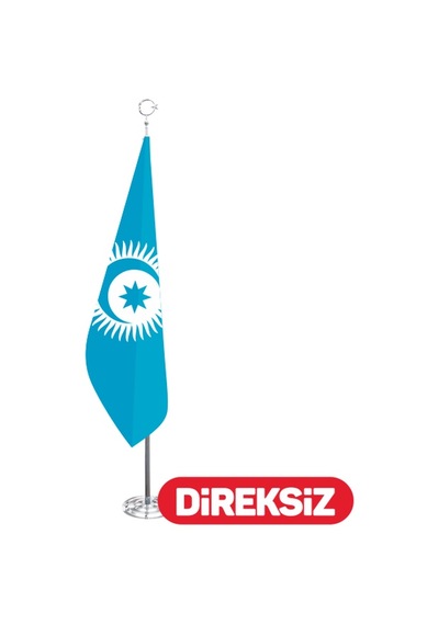 Türk Devletleri Teşkilatı (Telalı-Simsiz) 100x150 cm