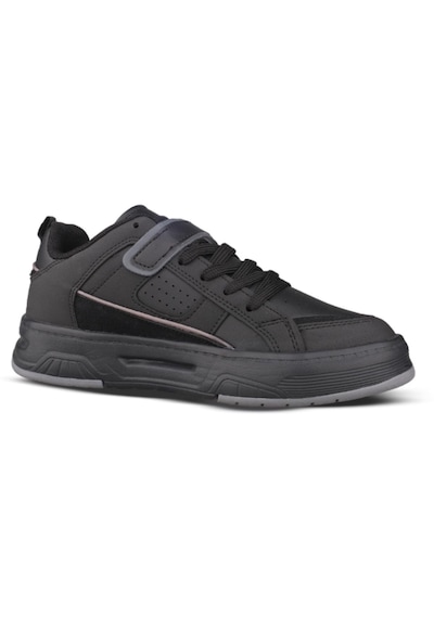 M.P Mp 242-2083 Siyah Unisex Cırtlı Spor Ayakkabı Siyah