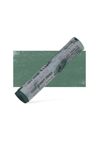 Schmincke : Artist Soft Pastel Boya : 081 B Cold Green Deep