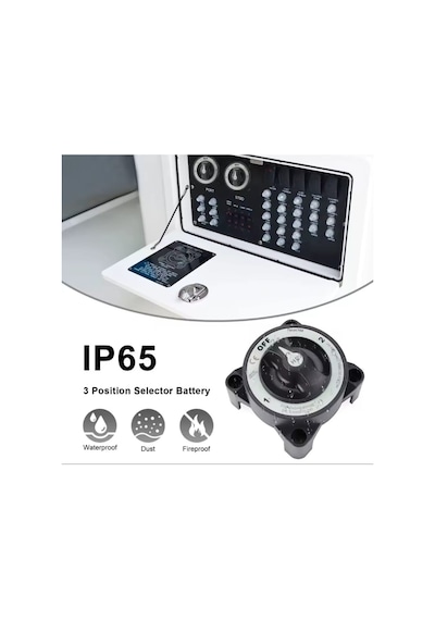 Mr-275h Akü Devre Kesici Şalteri 500a Agır Hizmet 3p 12-32v Off 1+2