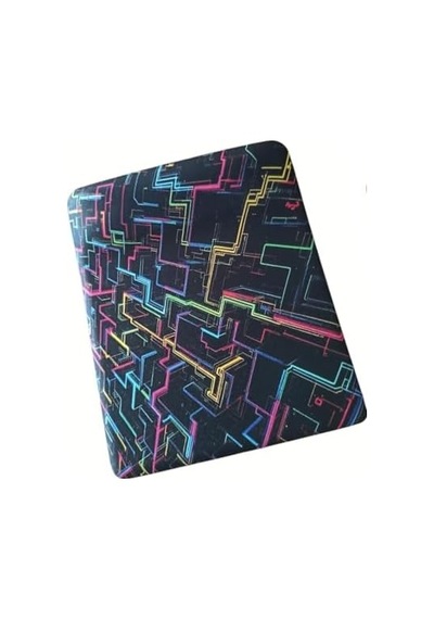 Usin Bileklikli Desenli Bilek Destekli Kaymaz Taban Bilgisayar Notebook Mouse Pad Labirent