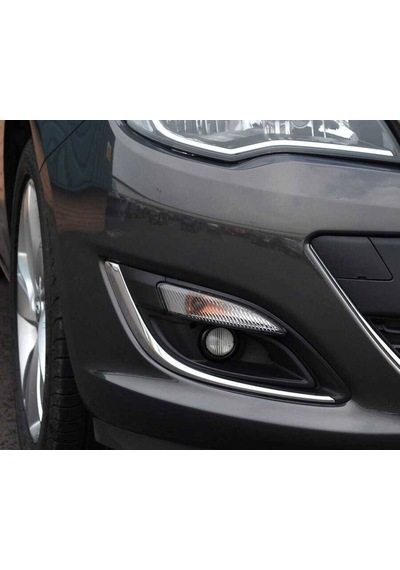 Opel Astra J Sedan Krom Sis Farı Çerçevesi 2 Parça 2012-2015 Aras