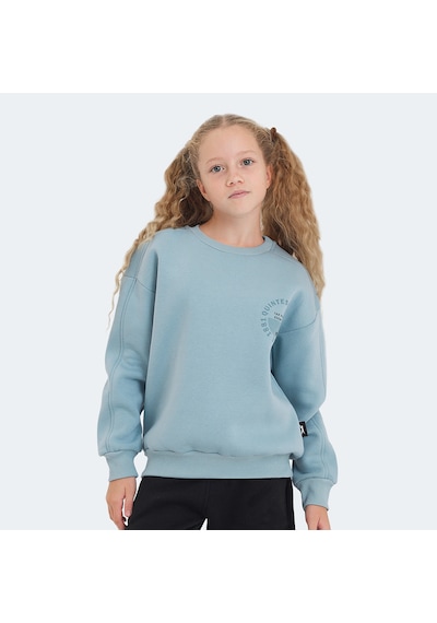 Slazenger LONE Çocuk  Mavi Sweatshirt