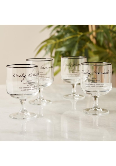 Bella Maison Daily Reminder 4'lü Cup Set 300 CC