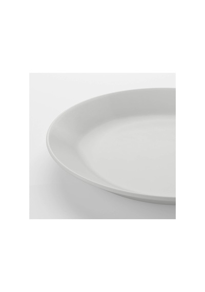 Tabak, Beyaz, 25 Cm Çok Renkli