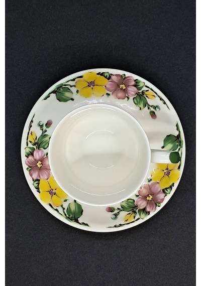 Ceranova Winterling Vintage Çay Fincanı 2 Parça Sarı