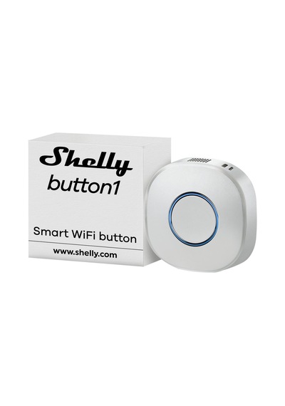 Shelly Button 1 X Wifi Cihazı, Çok Yönlü, Şarj Edilebilir Lityum Pil, Otomasyon Oluşturmak İçin, Alexa Ve Google Home İle Uyumlu, Beyaz Sku: Zeusstke2b8875eec