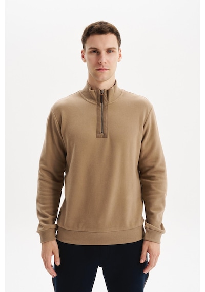 AR-MA Arma Erkek Regular Fit Yarım Fermuar Dik Yaka Sweatshirt Selanik Örme %65 Pamuk %35 Polyester K30554698102 Gri AR-MA Arma Erkek Regular Fit Yarım Fermuar Dik Yaka Sweatshirt Selanik Örme %65 Pamuk %35 Polyester K30554698102 Gri