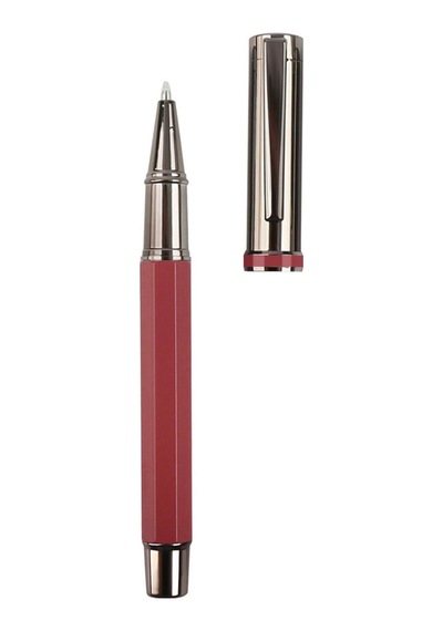 2 Adet Kutulu Bordo Metal Roller Kalem Şık Kutu, Metal Gövde, Kişiye Özel Lazer Kazıma, Rollerball Pen 1
