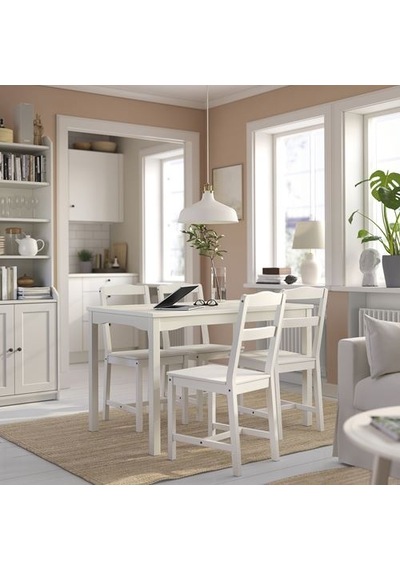 Ikea Hauga Mutfak Masası, Beyaz, 118x74 Cm