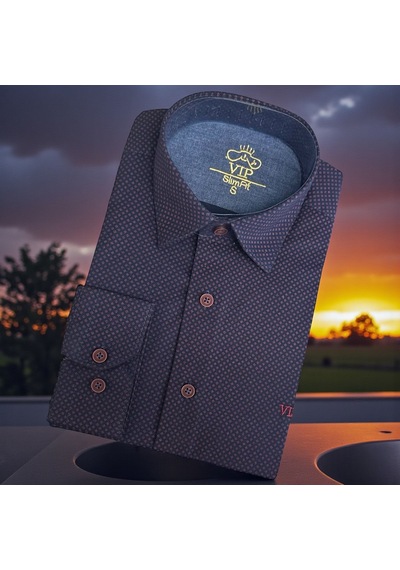 Linen Pamuklu Keten Slim Fit 4 Mevsim Giyilebilen Tek Cepli Gömlek Mor
