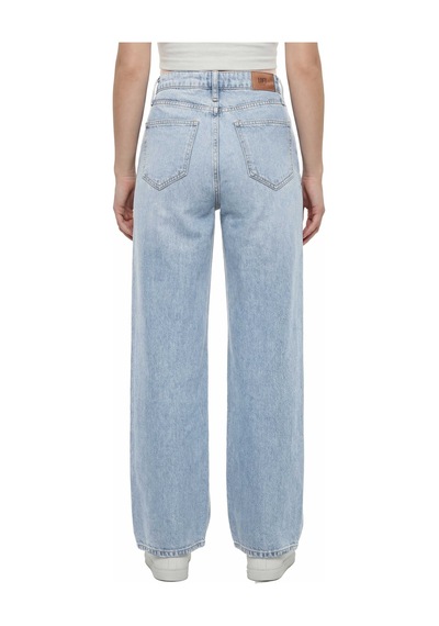LOFT Wide Leg Regular Fit Kadın Pantolon Lf2037069 Q1.v1 Denim