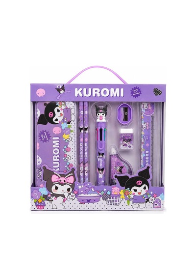Sevimli Karakter Kuromi 7 Parça Kırtasiye Hediye Seti