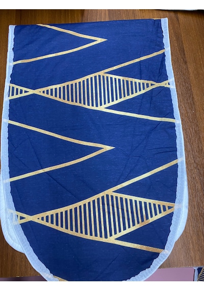 Ütü Masası Kılıfı Büyük Boy İpli Stoperli Keçeli Kılıfı Örtüsü Bezi 55x140cm Almera Çok Renkli