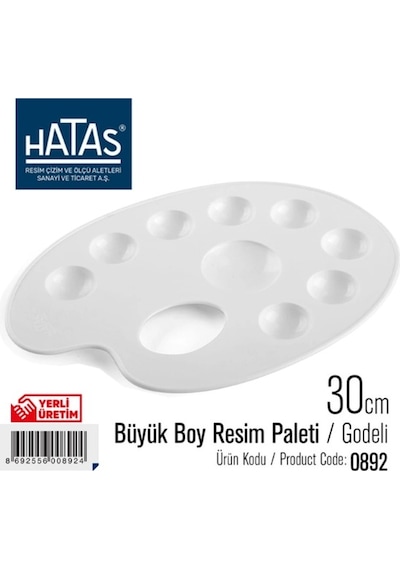 Lüks Akrilik Boya Seti 6x75 Ml Artdeco Lu Set İpek Fırçalı Canlı Renkler Büyük Resim Paletli