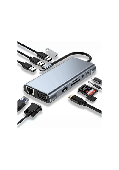Büro Ev Ofis Cihazları İçin Usbc-11hub Hdtv Çevirici