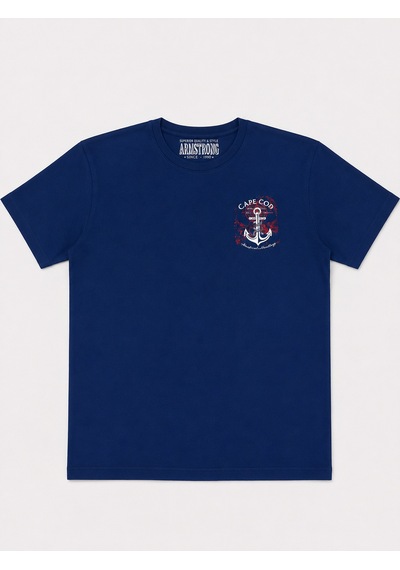 Bbüyük Beden Armalı Pike Erkek Tshirt Lacivert