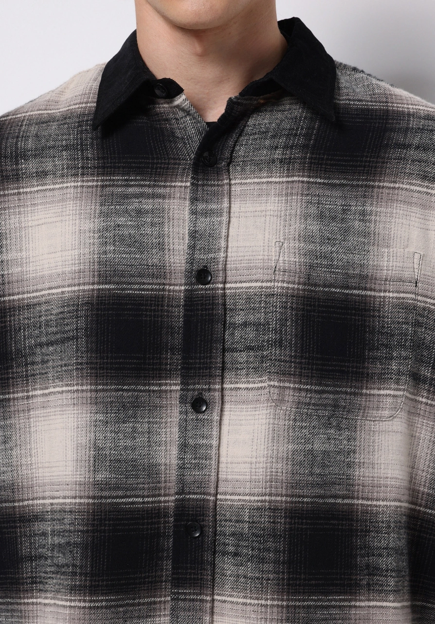 Colin's Colins Comfort Fit Shirt Neck Kareli Erkek Siyah Uzun Kol Gömlek Cl1077642 Q1.v2 Blk Siyah Colin's Colins Comfort Fit Shirt Neck Kareli Erkek Siyah Uzun Kol Gömlek Cl1077642 Q1.v2 Blk Siyah
