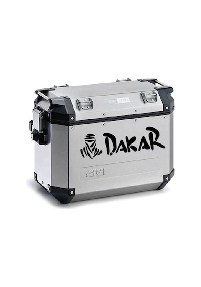 Dakar Motosiklet Çanta Desenli Sticker Etiket Modeli - 2