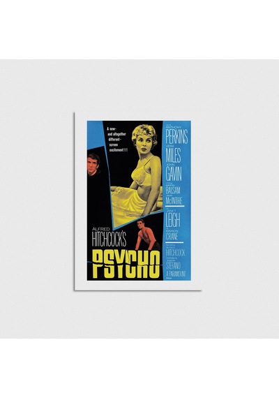 Psycho 1960 Film Posteri Çerçevesiz Poster Duvar Dekorasyonu Pn11p329