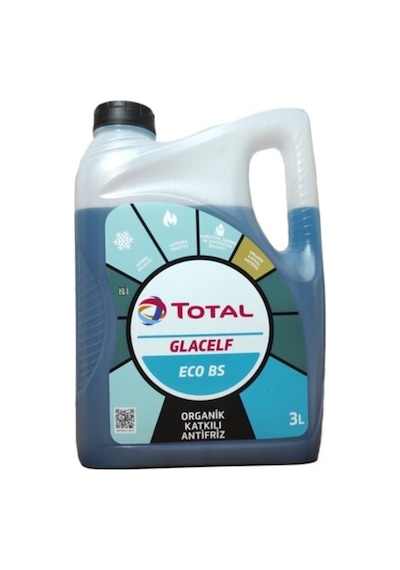 Glacelf Eco Bs Organik Katkılı Mavi Antifriz 3 Lt